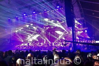 Malta'da Rockestra rock senfoni konserleri
